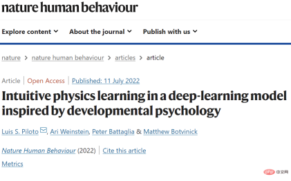 Learning like a baby, DeepMinds new model learns the rules of the physical world in 28 hours Learning like a baby, DeepMinds new model learns the rules of the physical world in 28 hours