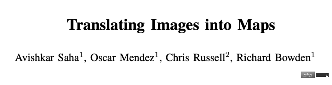 ICRA 2022 Outstanding Paper: Durch die Umwandlung von 2D-Bildern des autonomen Fahrens in eine Vogelperspektive erhöht sich die Modellerkennungsgenauigkeit um 15 %