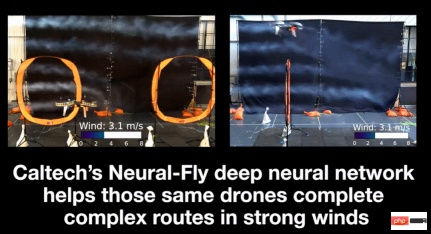 A drone that can withstand strong winds? Caltech uses 12 minutes of flight data to teach drones to fly in the wind