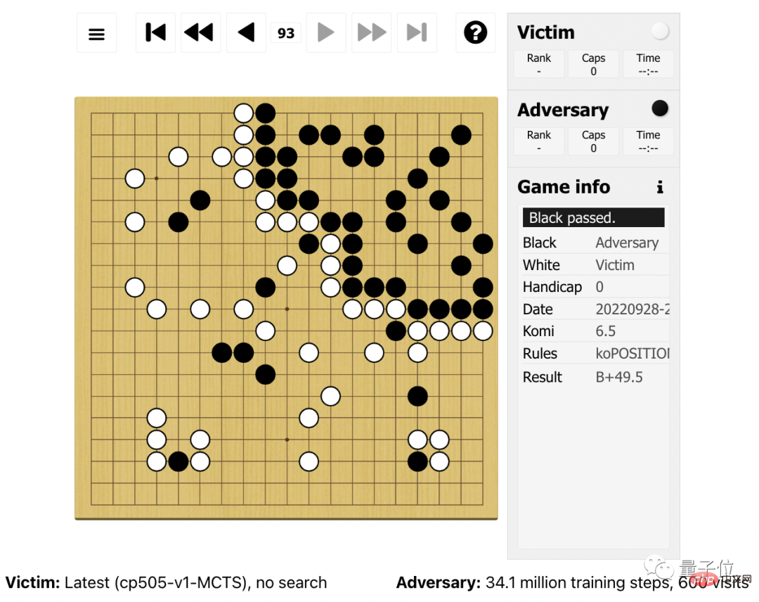 The Go AI that defeated Shen Zhenzhen as a partner, but lost to an amateur human player