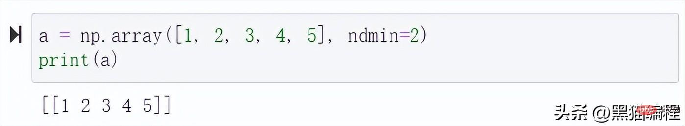 Ein Artikel, in dem die grundlegenden Datentypen des Python-Datenanalysemoduls Numpy ausführlich erläutert werden