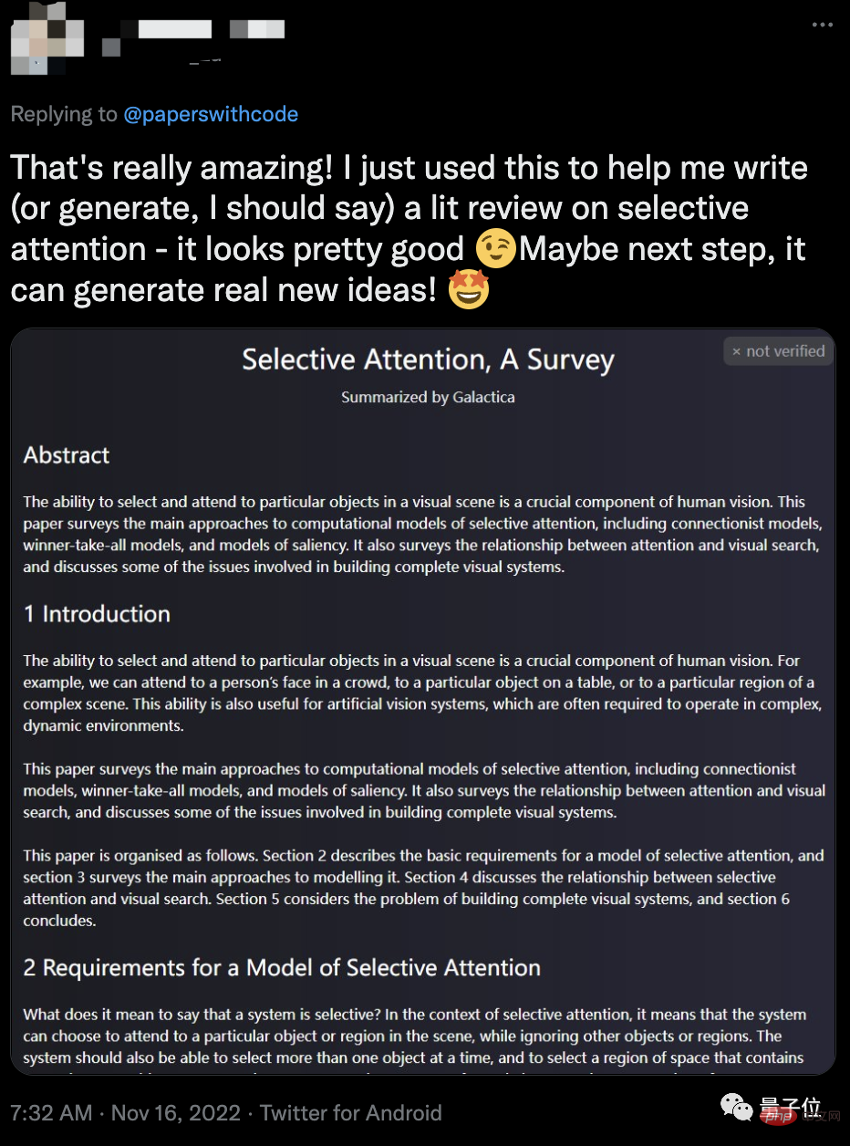 Das große Modell der KI-Wissenschaftssprache ist sehr beliebt. Sie können mit allen Arten von Mathematik- und Biologiecomputern einfach Code schreiben und Rezensionen schreiben.