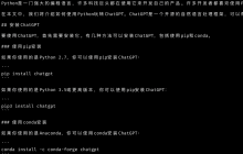 如何用 Python 玩转 ChatGPT