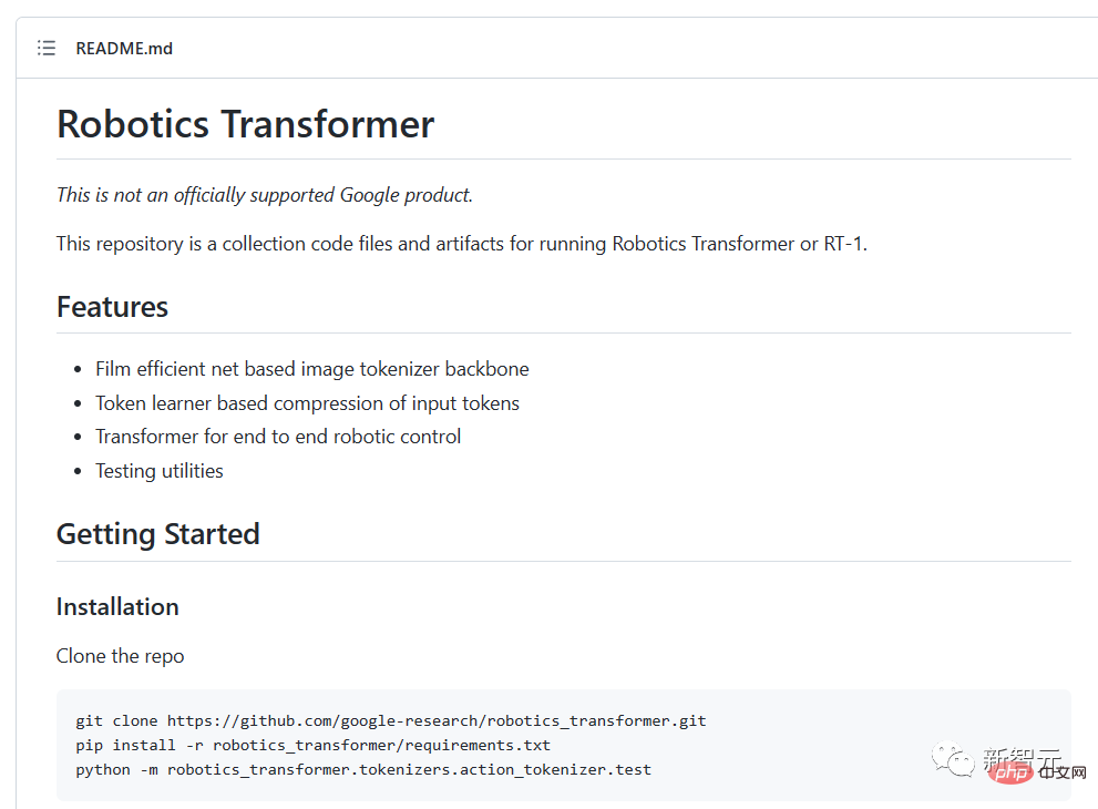 Google RT-1 model asks a robot to do several jobs, with a success rate of 97% for 700 instructions