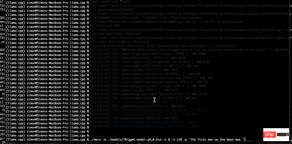 LeCun likes: Running LLaMA on Apple M1/M2 chip! The 13 billion parameter model requires only 4GB of memory