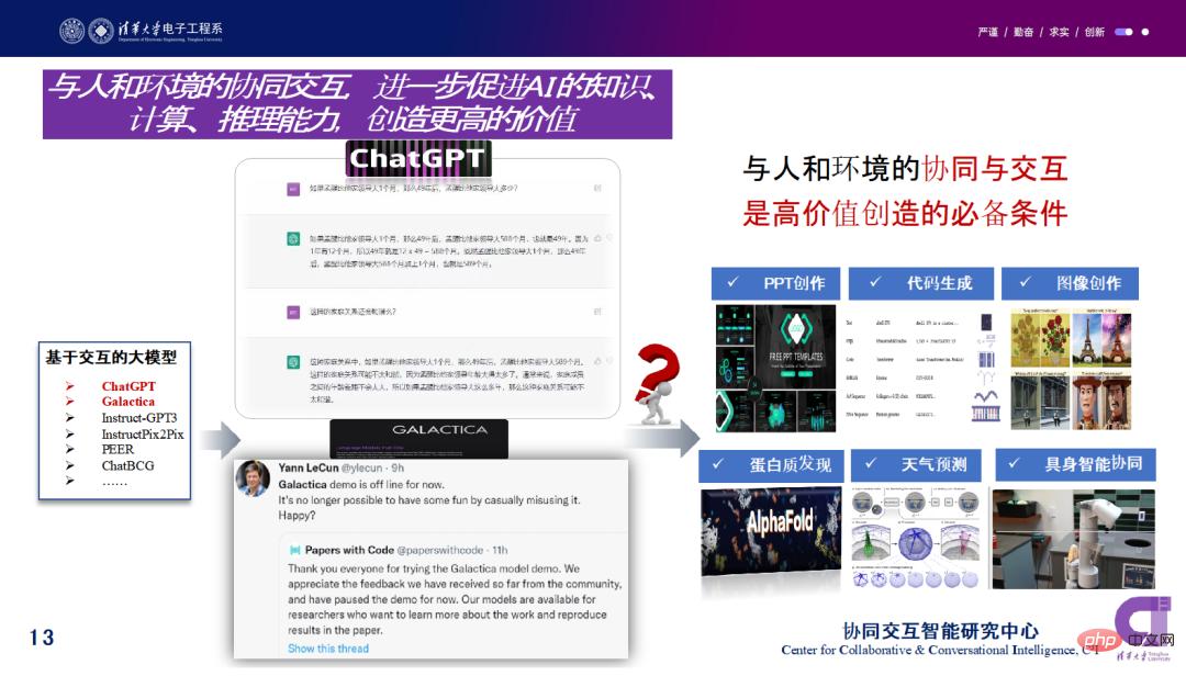 Zhou Bowen of Tsinghua University: The popularity of ChatGPT reveals the high importance of the new generation of collaboration and interactive intelligence