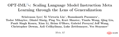 The upgraded version of OPT-IML, Metas large model with hundreds of billions of parameters, is here, and the complete model and code are released! The upgraded version of OPT-IML, Metas large model with hundreds of billions of parameters, is here, and the complete model and code are released!