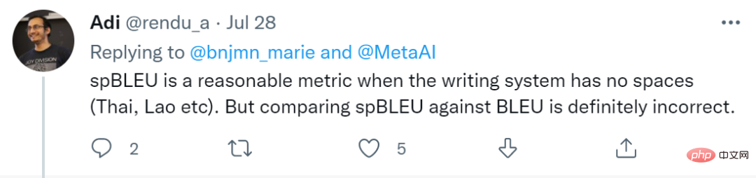 Étude à grande échelle de Meta sur la traduction linguistique, les résultats sont tous « routiniers »