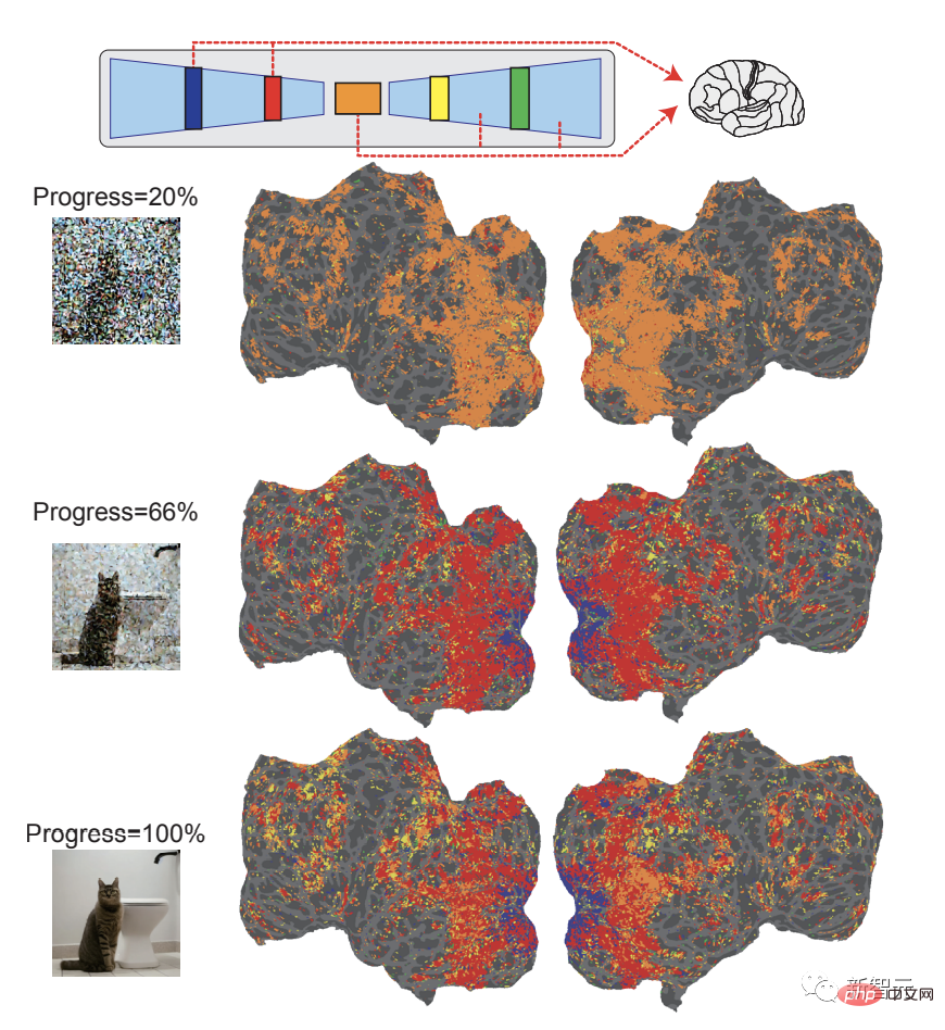 Le cerveau de lecture de lIA explose ! Scannez les images cérébrales et la diffusion stable reproduit les images de manière réaliste