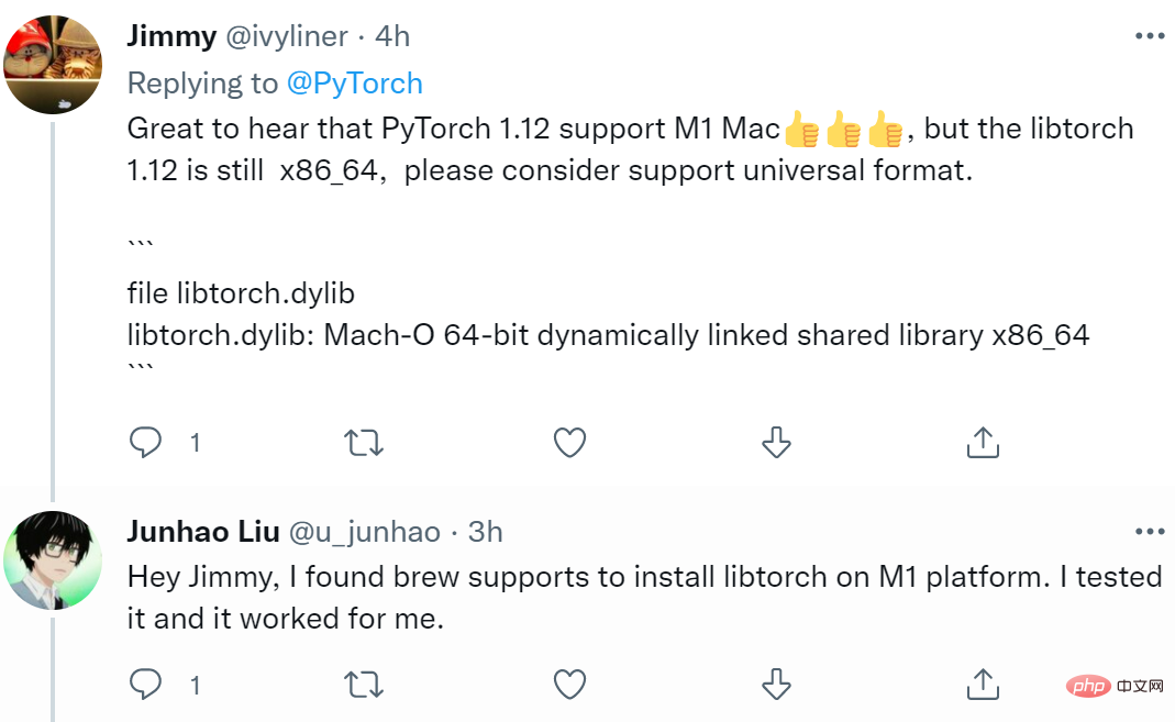 PyTorch 1.12 released, officially supports Apple M1 chip GPU acceleration and fixes many bugs