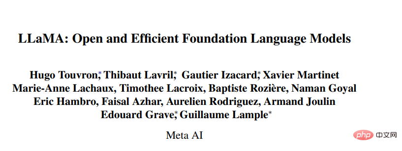 Est-ce le prototype de la version Meta de ChatGPT ? Open source, peut fonctionner sur un seul GPU, bat GPT-3 avec 1/10 du nombre de paramètres