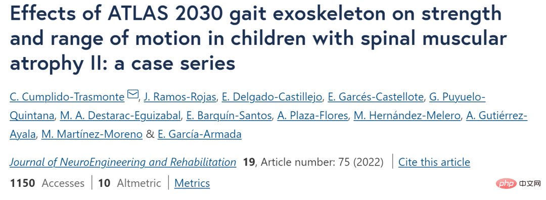 Helfen Sie einem 8-jährigen Kind mit Zerebralparese, den ersten Schritt zu machen! Der erste Exoskelett-Rehabilitationsroboter für Kinder, der die Gelenkflexibilität kontrolliert