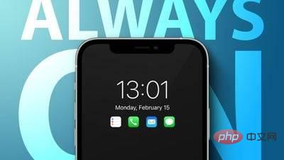 Gerüchten zufolge verfügt das iPhone 14 Pro über einen Always-On-Display-Modus