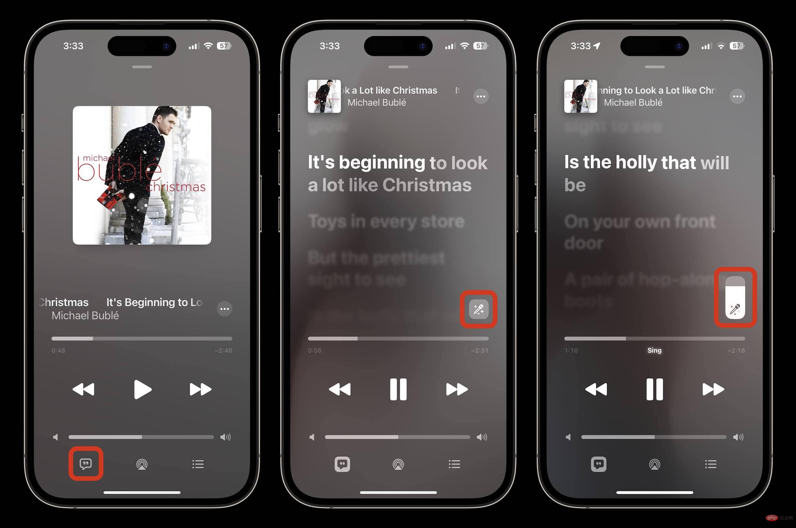 Comment utiliser la fonction karaoké dApple Music dans iOS 16.2