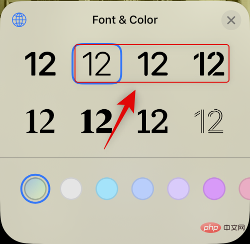 how-to-make-clock-smaller-on-ios-16-2