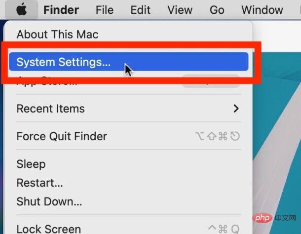 How to check for software updates in MacOS Ventura