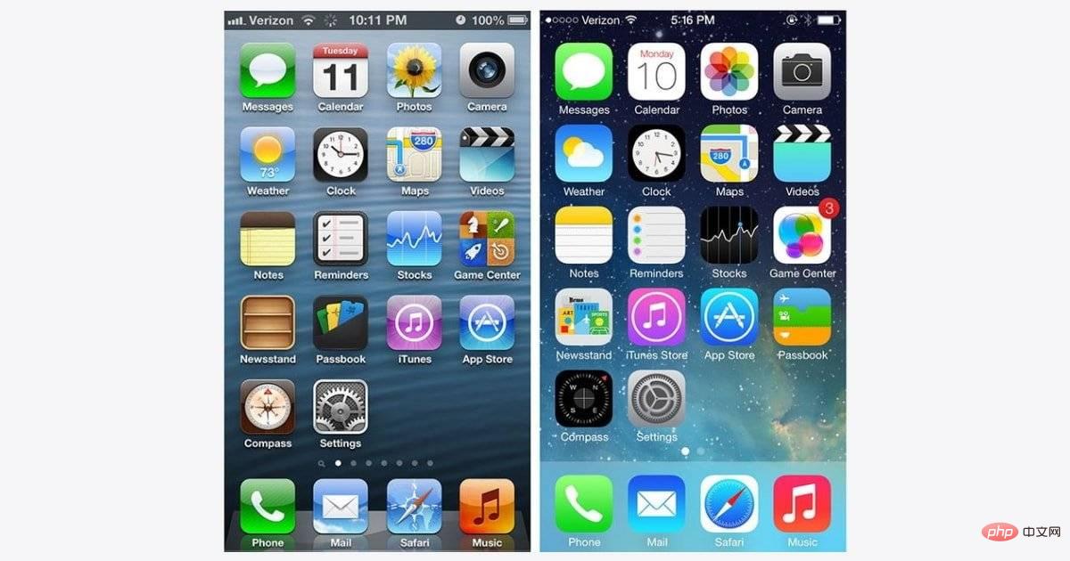 시간이 지남에 따라 iOS 사용자 정의가 어떻게 발전해왔는지