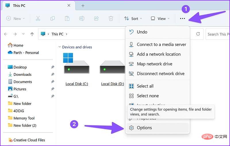 Les 8 principaux correctifs pour l’impossibilité de créer de nouveaux dossiers sous Windows 113