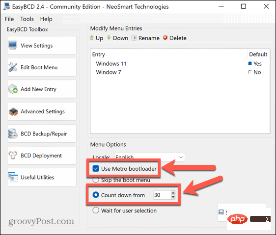 So beheben Sie, dass die Dual-Boot-Option in Windows nicht angezeigt wird