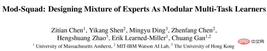 Modular MoE will become the basic model for visual multi-task learning