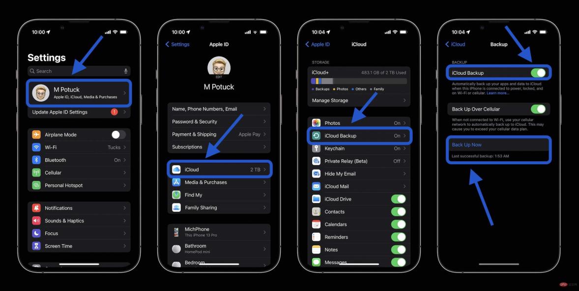 在 iPhone、iPad 和 Mac 上备份数据的提示和技巧