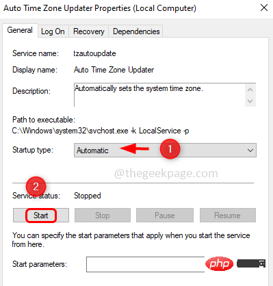 Automatically setting time zone not working on Windows 10 [Fixed]