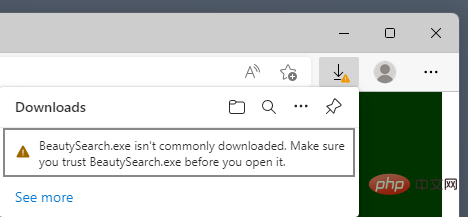 So gehen Sie mit der Warnung „seltene Downloads“ von Microsoft Edge um