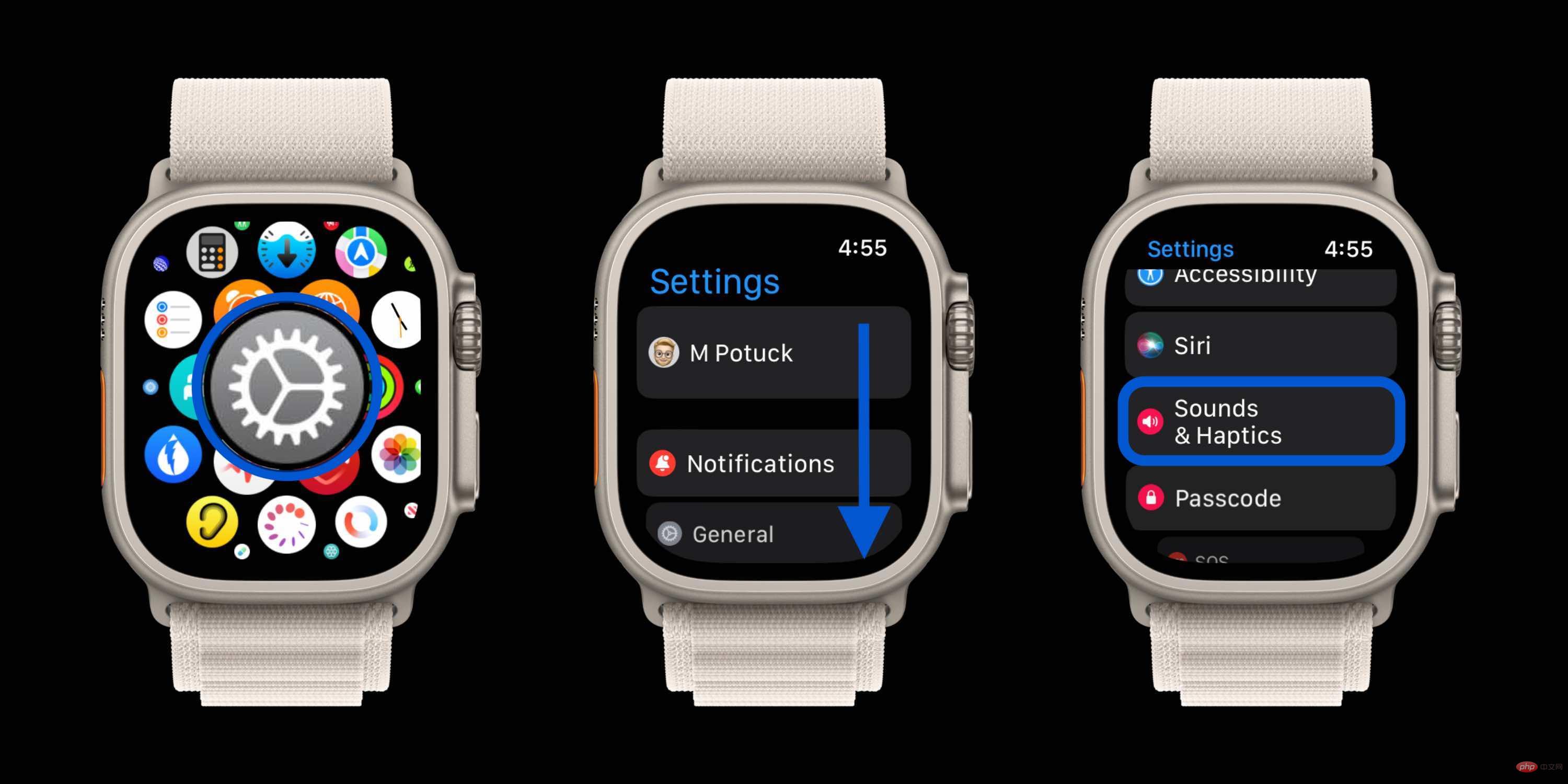 So maximieren Sie das haptische Feedback der Apple Watch