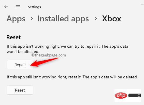 Dieser Speicherort ist nicht für die Installation des Spiels im Xbox-App-Fix eingerichtet