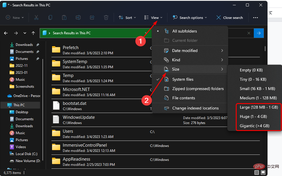 Comment trouver des fichiers volumineux sur Windows 11 : 3 méthodes différentes