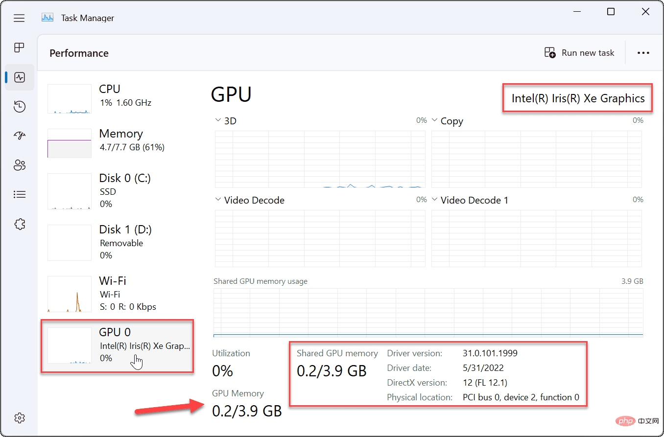 Bagaimana untuk menyemak kad grafik anda pada Windows 11