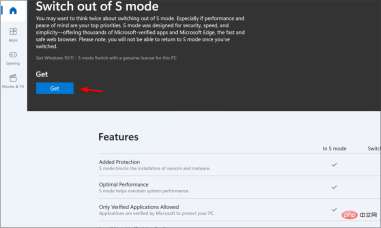 Windows 11でSモードをオフにする方法