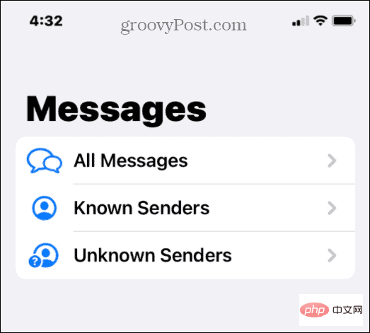 How to hide spam text messages from unknown senders on iPhone