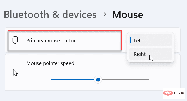 How to make your mouse left-handed in Windows 11 and 10