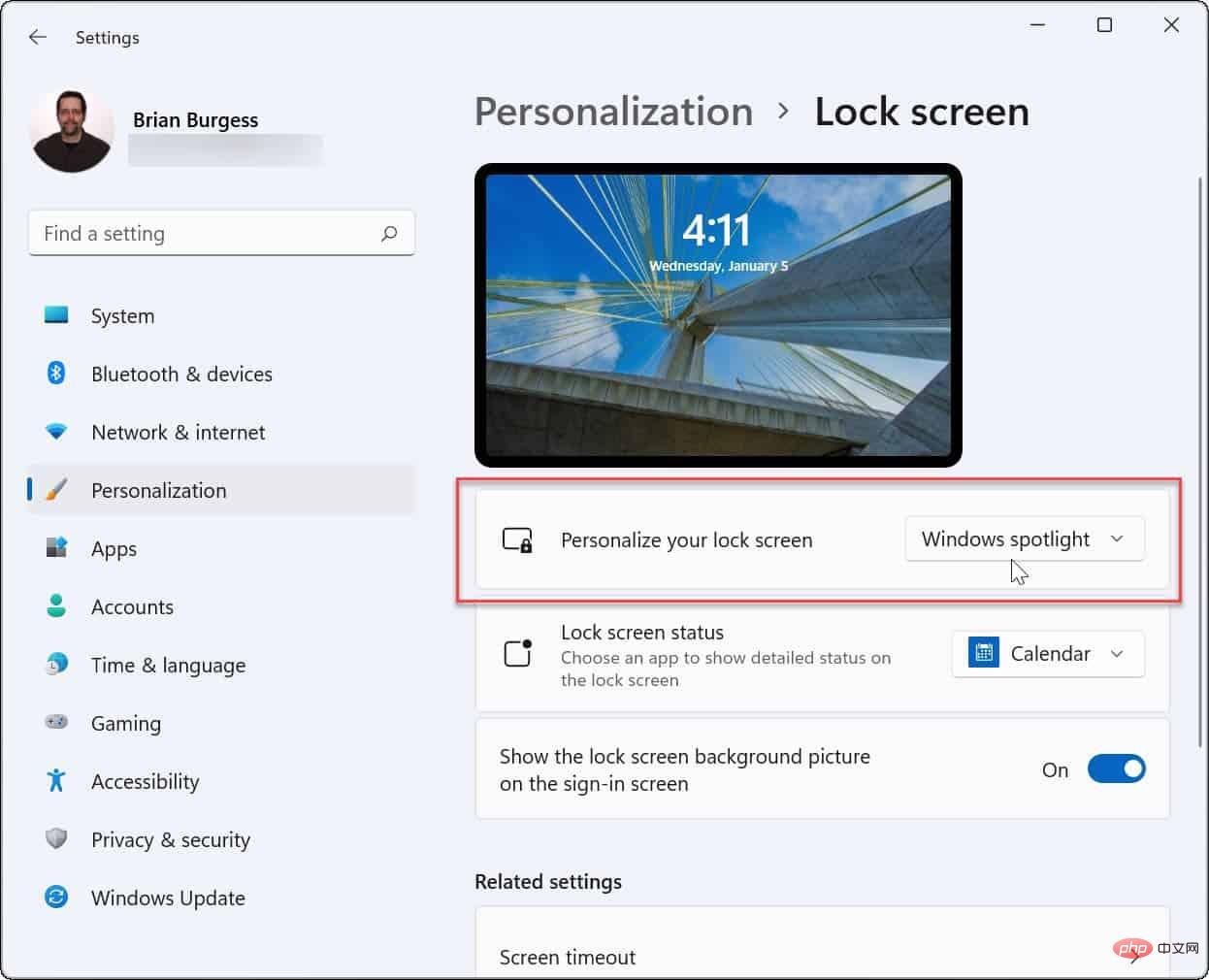 Personalize-Lock-Screen-Windows-11