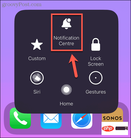 what-is-assistivetouch-notification-center