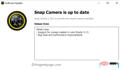修正: Snap Camera アプリのバグで、Google Meet および Zoom ミーティングでカメラ入力が利用できない