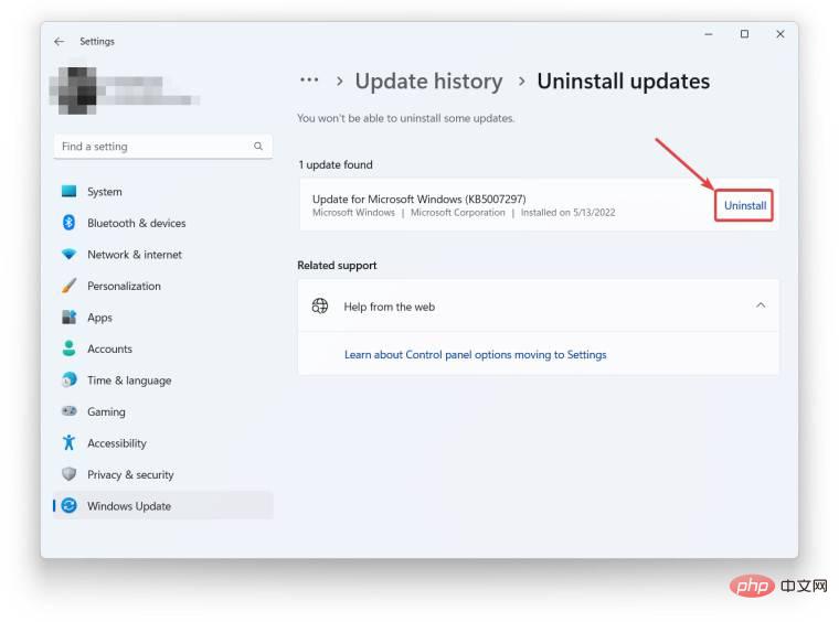 So deinstallieren Sie Windows 11-Updates