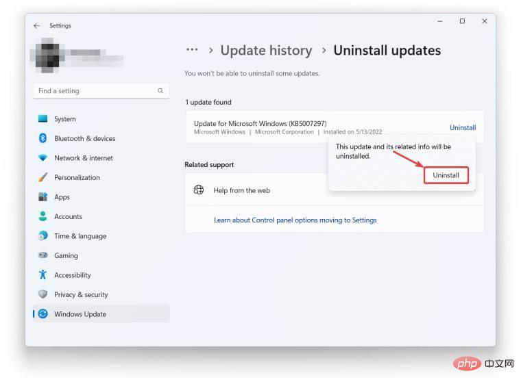 Heres how to uninstall Windows 11 updates