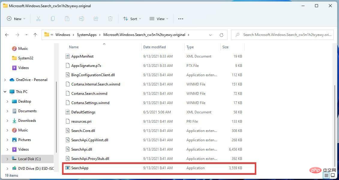 Comment désactiver la recherche sur Windows 11