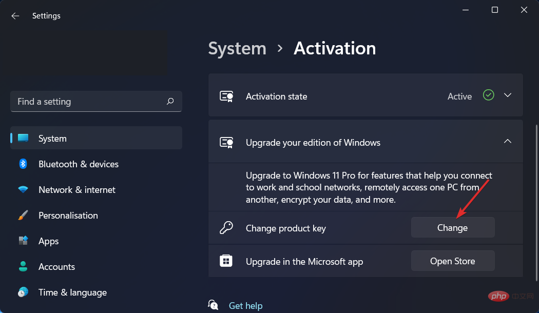 Correctif : erreur dactivation de Windows 11 0xc004f213