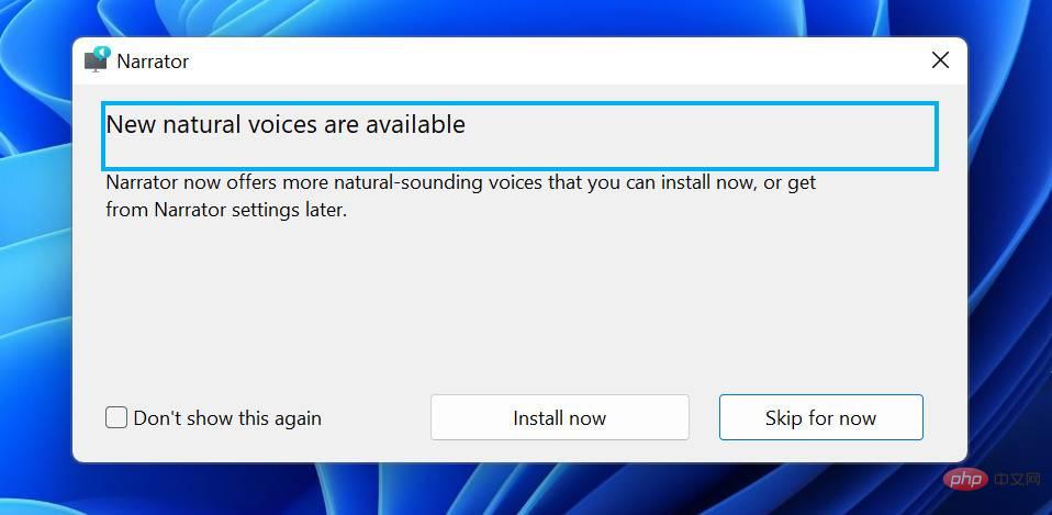 Windows 11 Build 22543 in Dev Channel adds Jenny and Aria to Narrator, along with fixes