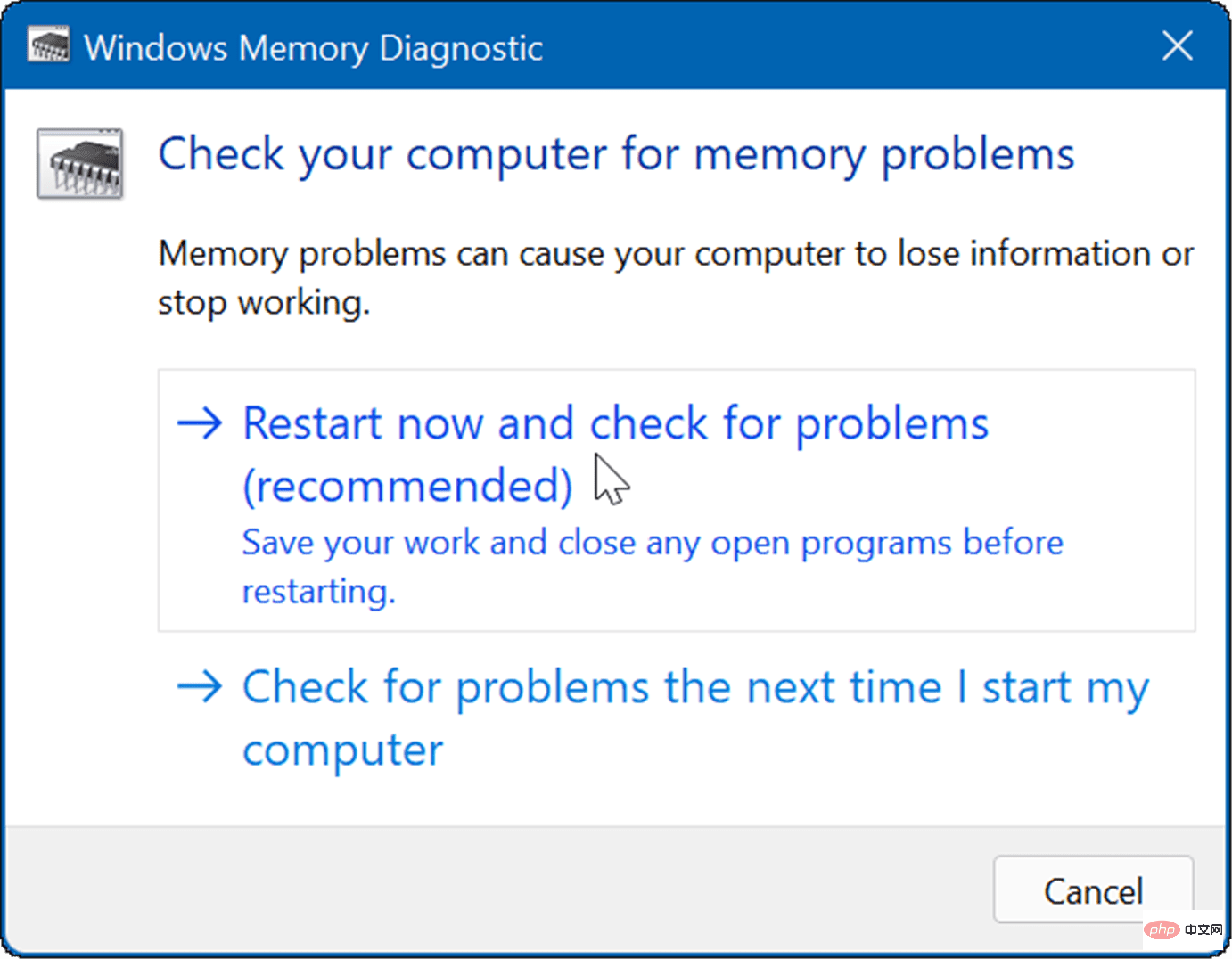 2-windows-memory-diagnostic-restart-and-check