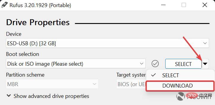 如何使用 Rufus 建立 Windows 11 可啟動 USB