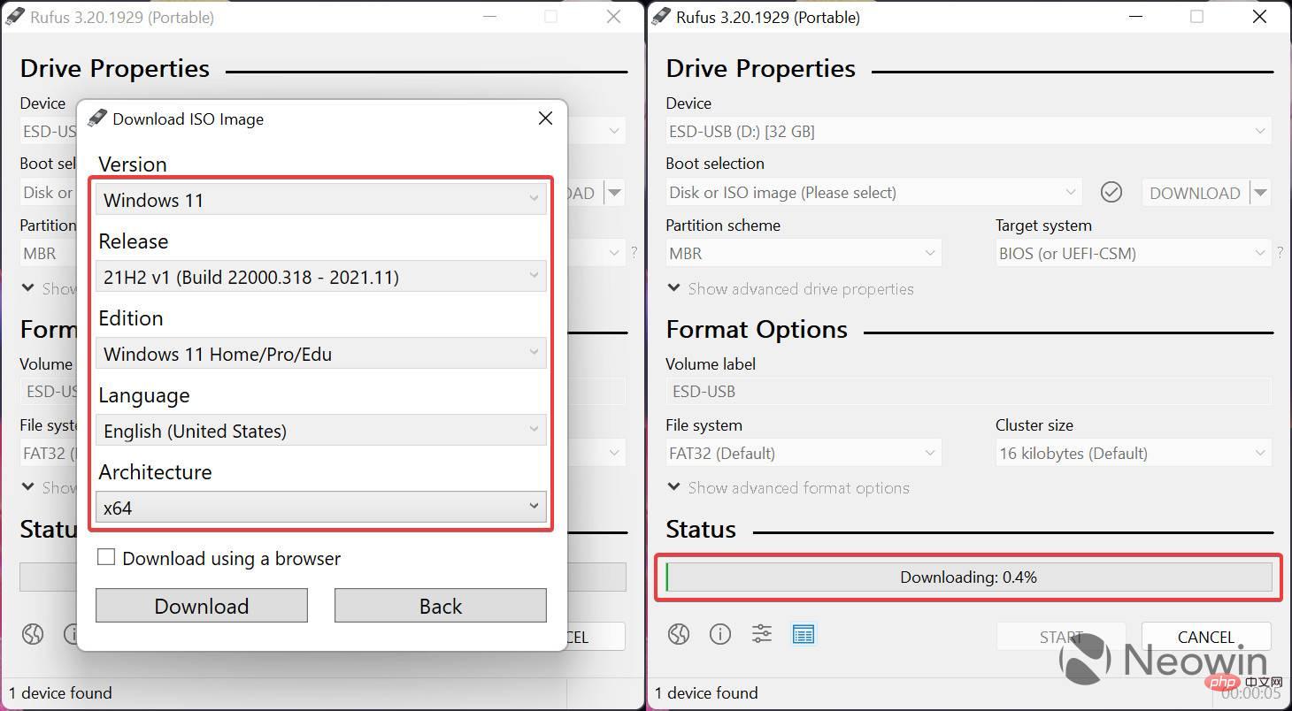 如何使用 Rufus 建立 Windows 11 可啟動 USB