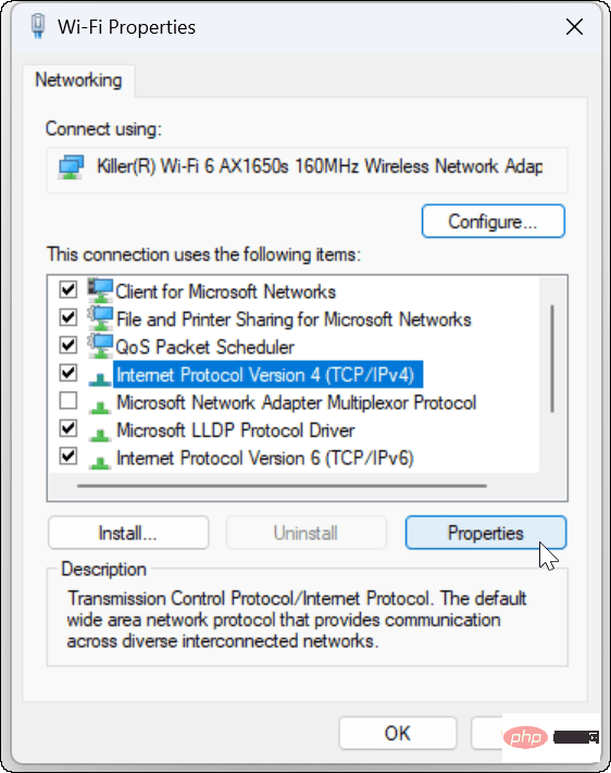 Wi-Fi 沒有有效的 IP 設定：如何修復