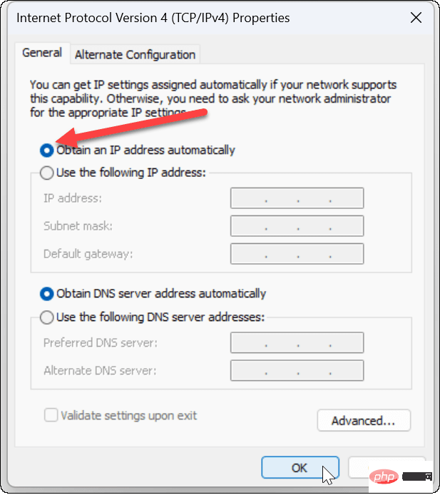 Wi-Fi 沒有有效的 IP 設定：如何修復