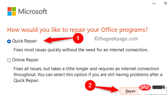 Microsoft Office 365が「準備完了」のままになる問題を修正する方法