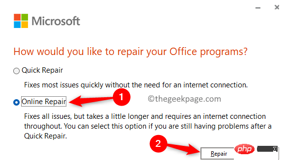 Microsoft Office 365が「準備完了」のままになる問題を修正する方法