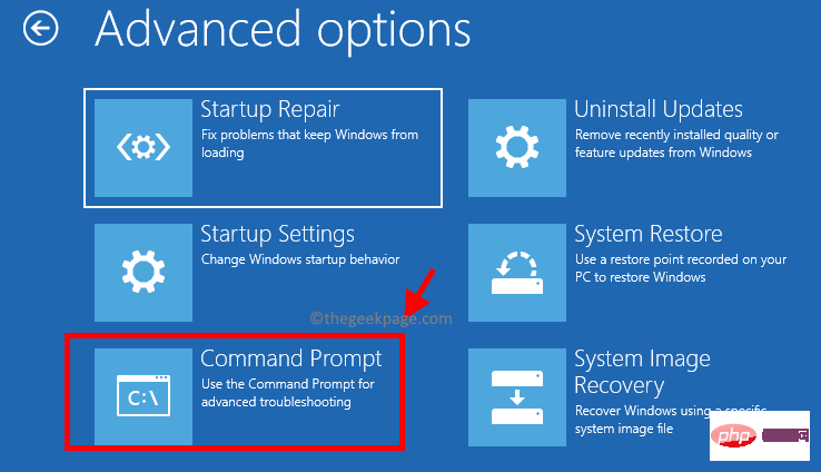 So starten oder reparieren Sie einen Windows-Computer mithilfe von Installationsmedien